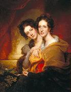 Rembrandt Peale The Sisters (Eleanor and Rosalba Peale) Spain oil painting artist